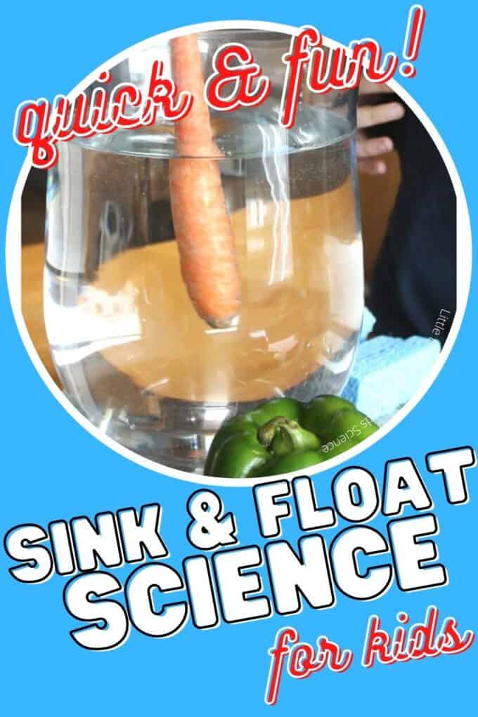 Sink or float experiment