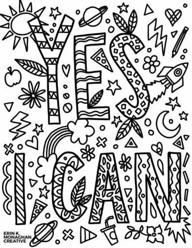 Growth mindset coloring pages for your kids or students coloring books quote coloring pages teaching growth mindset