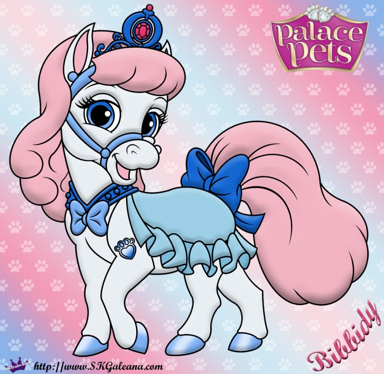 Free coloring page featuring bibbidy from disneys princess palace pets â