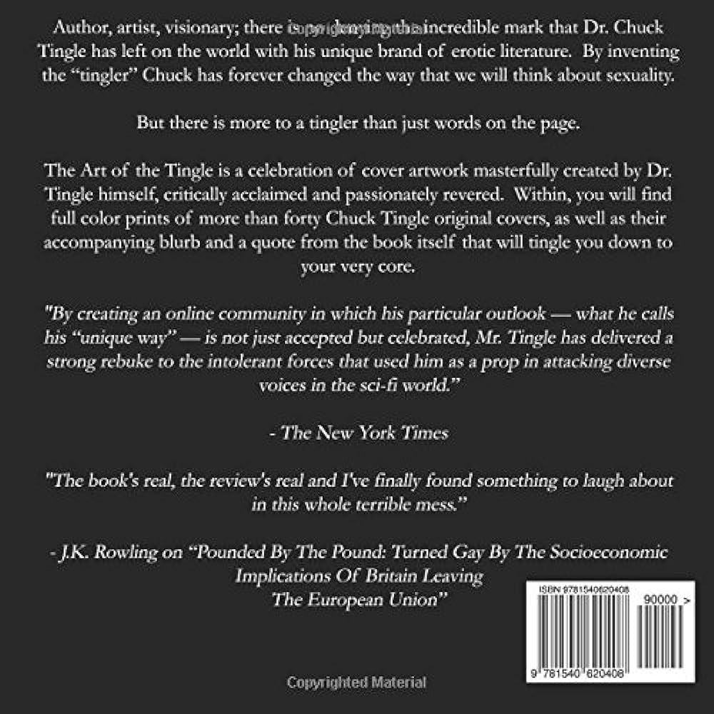 The art of the tingle volume tingle dr chuck books