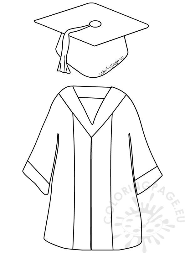 Pin on graduation coloring pages