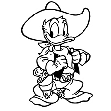 Top free printable donald duck coloring pages online