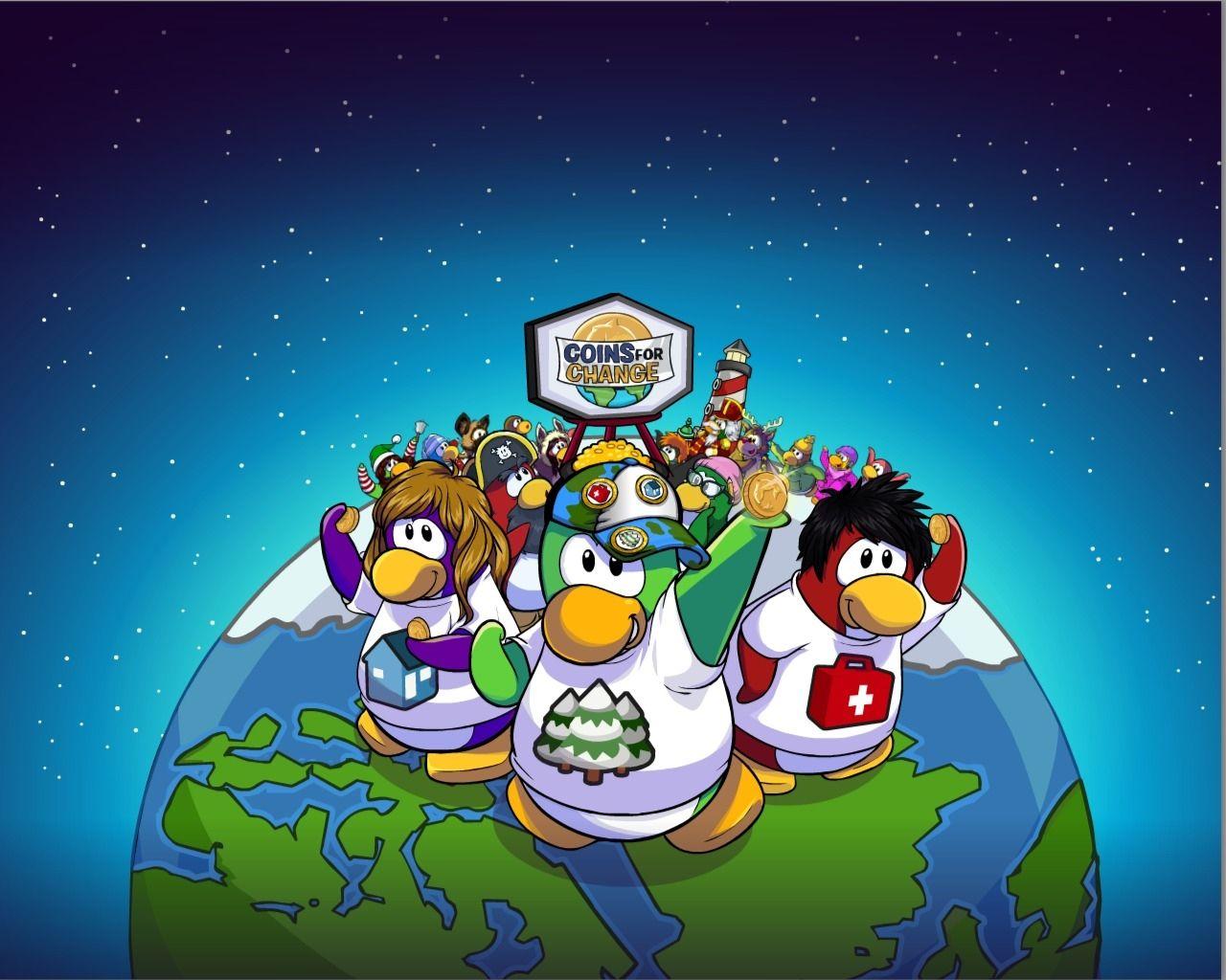 Club penguin wallpapers