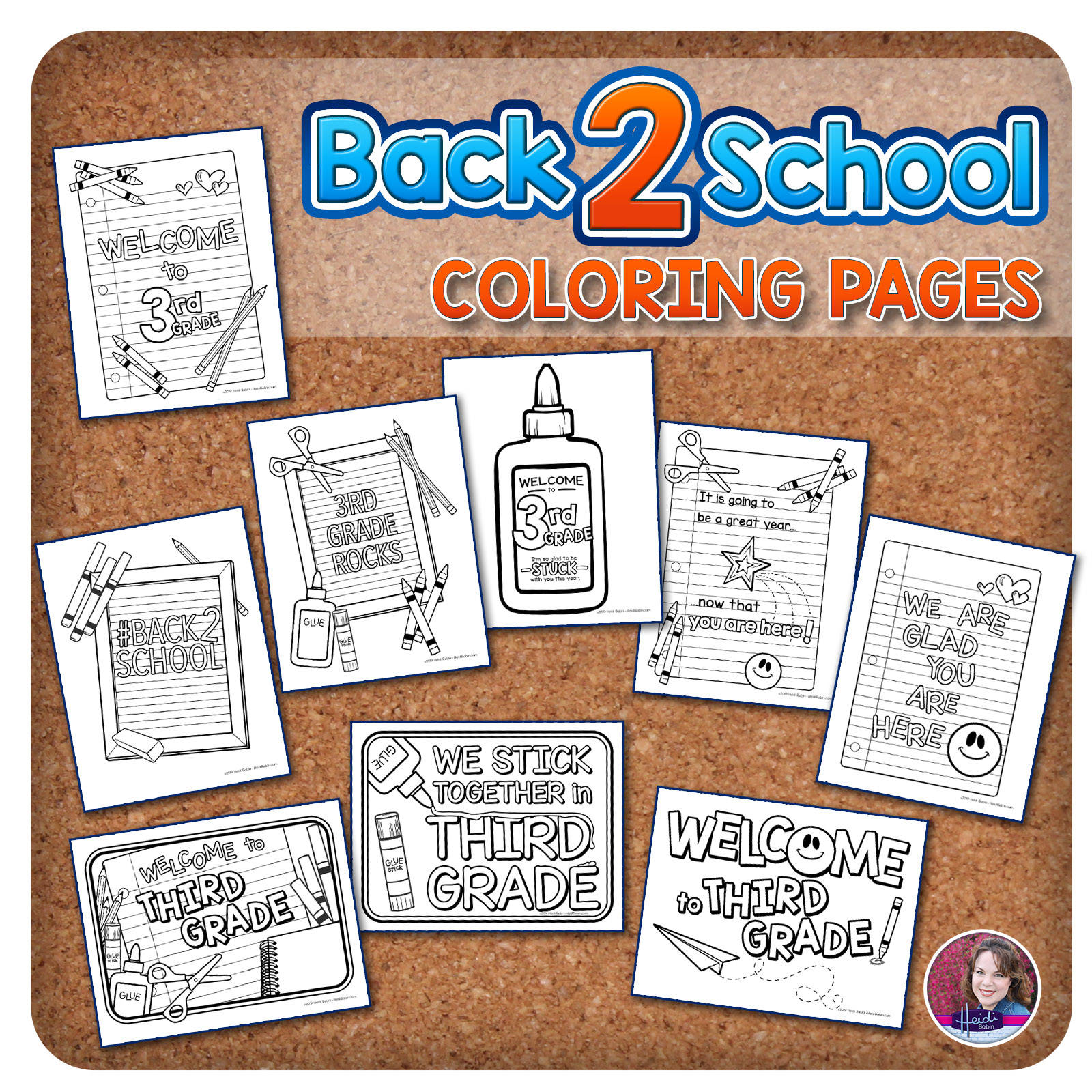 Rd grade back to school â heidi babin