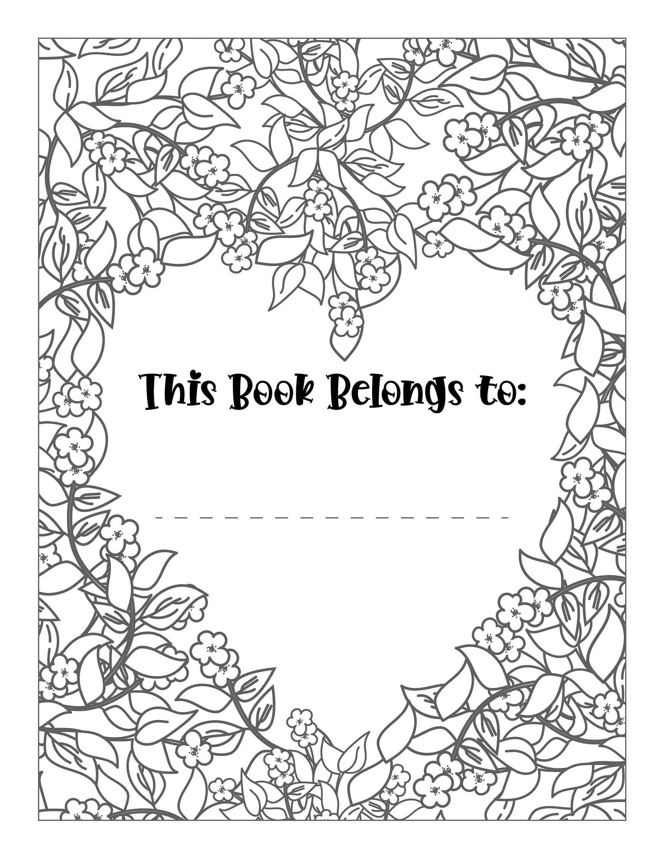 Motivational coloring book printable coloring pages black and white pages affirmations pages self care pages