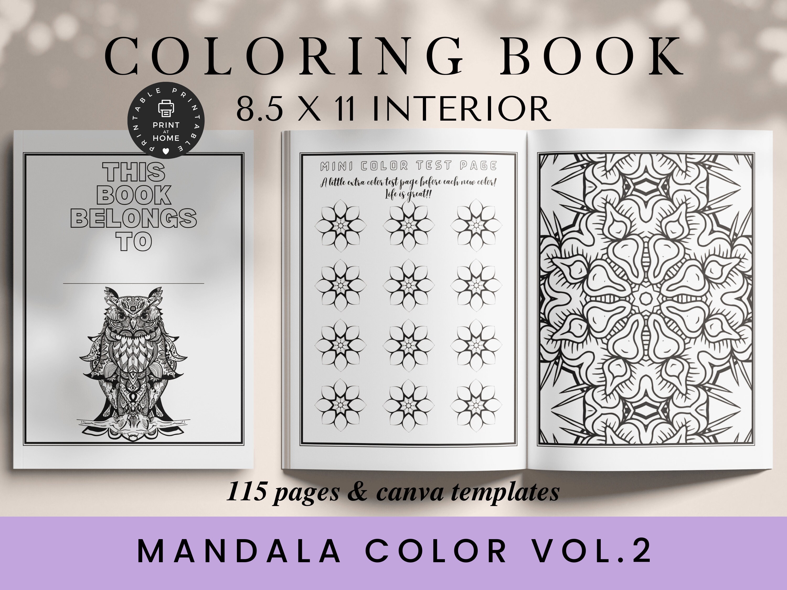 Buy mandala mix coloring book vol kdp template adult or children book amazon medium content book online in india
