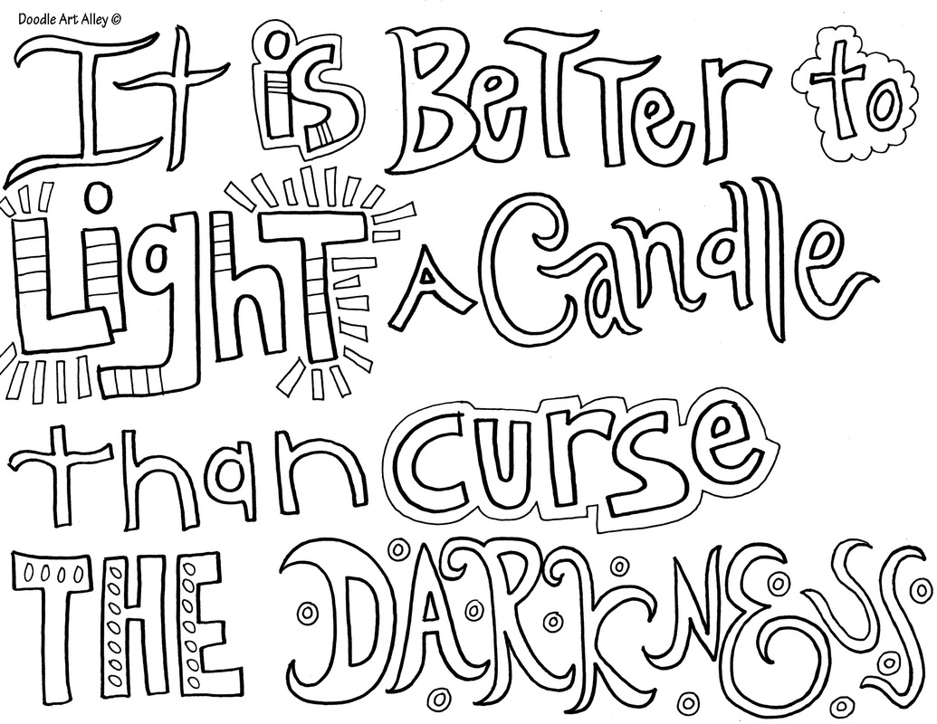 Attitude coloring pages