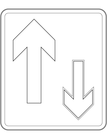 Priority over oning vehicles sign in the united kingdom coloring page free printable coloring pages