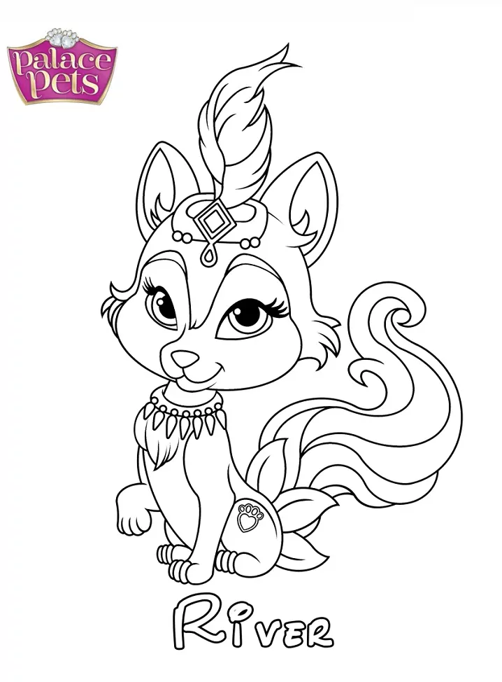 Thistleblossom princess coloring page