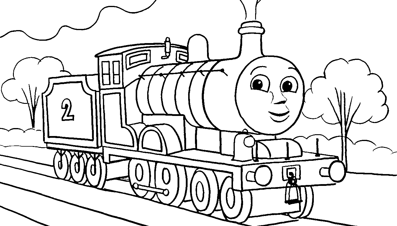 Thomas and friends coloring pages printable for free download