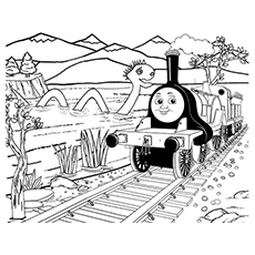 Top free printable thomas the train coloring pages online