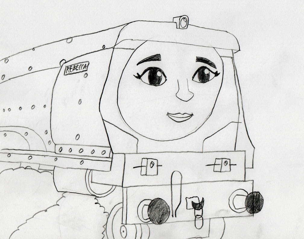 Rebecca the new express engine by berkshire on