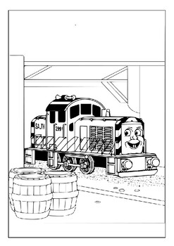 Exploring sodors colors printable thomas the train coloring pages collection