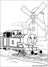 Thomas and friends coloring pages on coloring