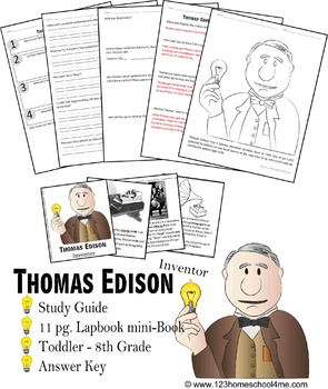 Thomas edison biography report k