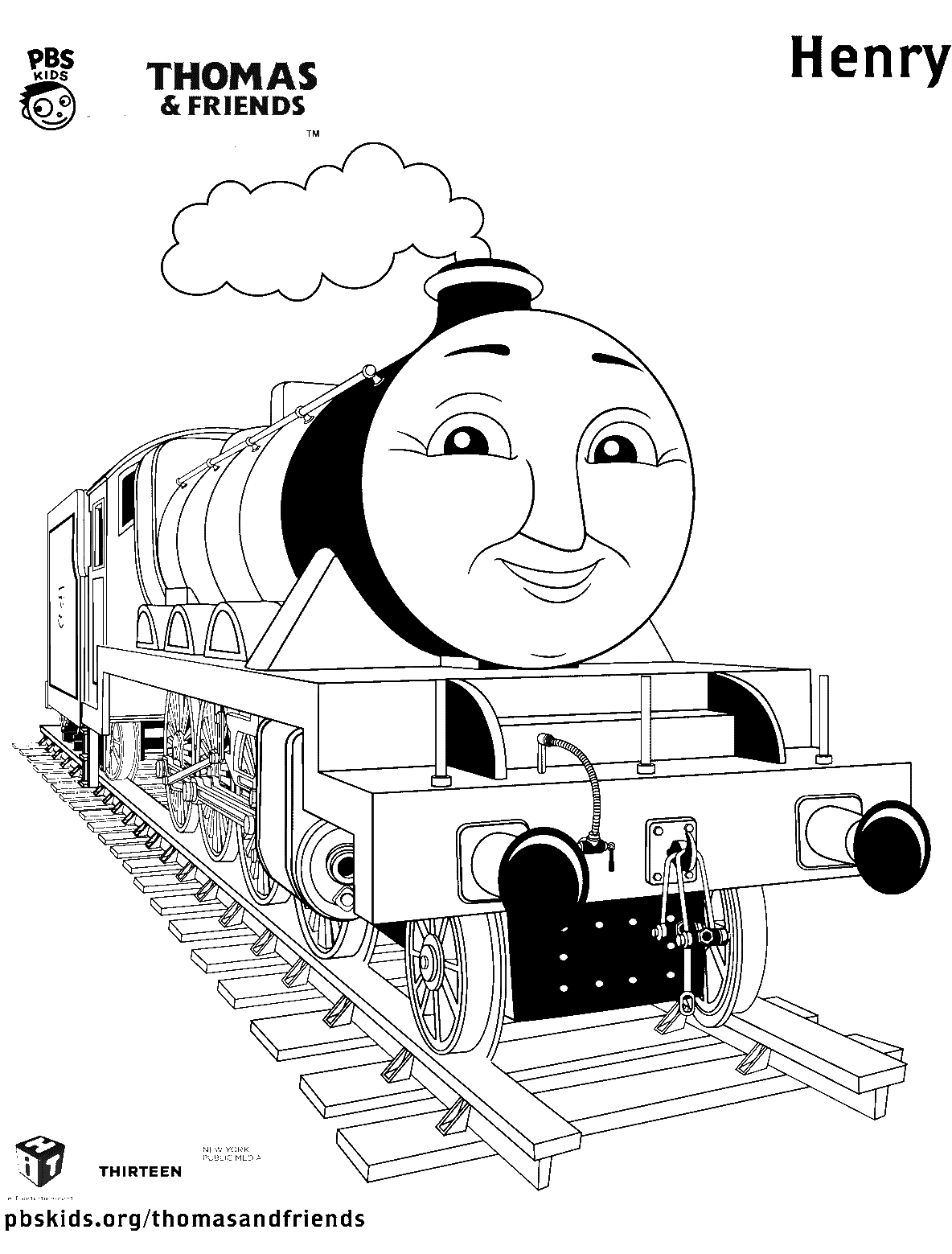 Thomas and friends coloring pages printable for free download