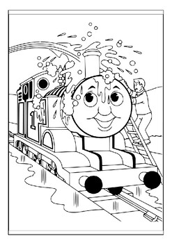 Thomas and friends coloring pages for kids a world of imagination and adventure