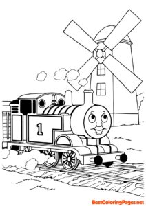 Thomas and friends coloring pages