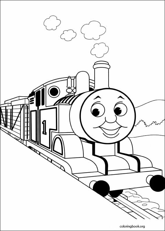 Thomas friends coloring page