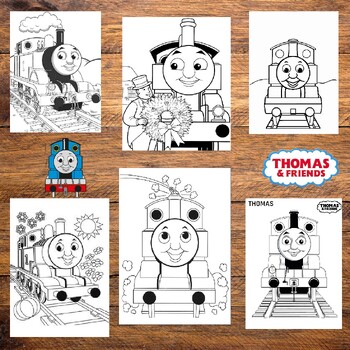 Thomas and friends coloring pages for kids a world of imagination and adventure