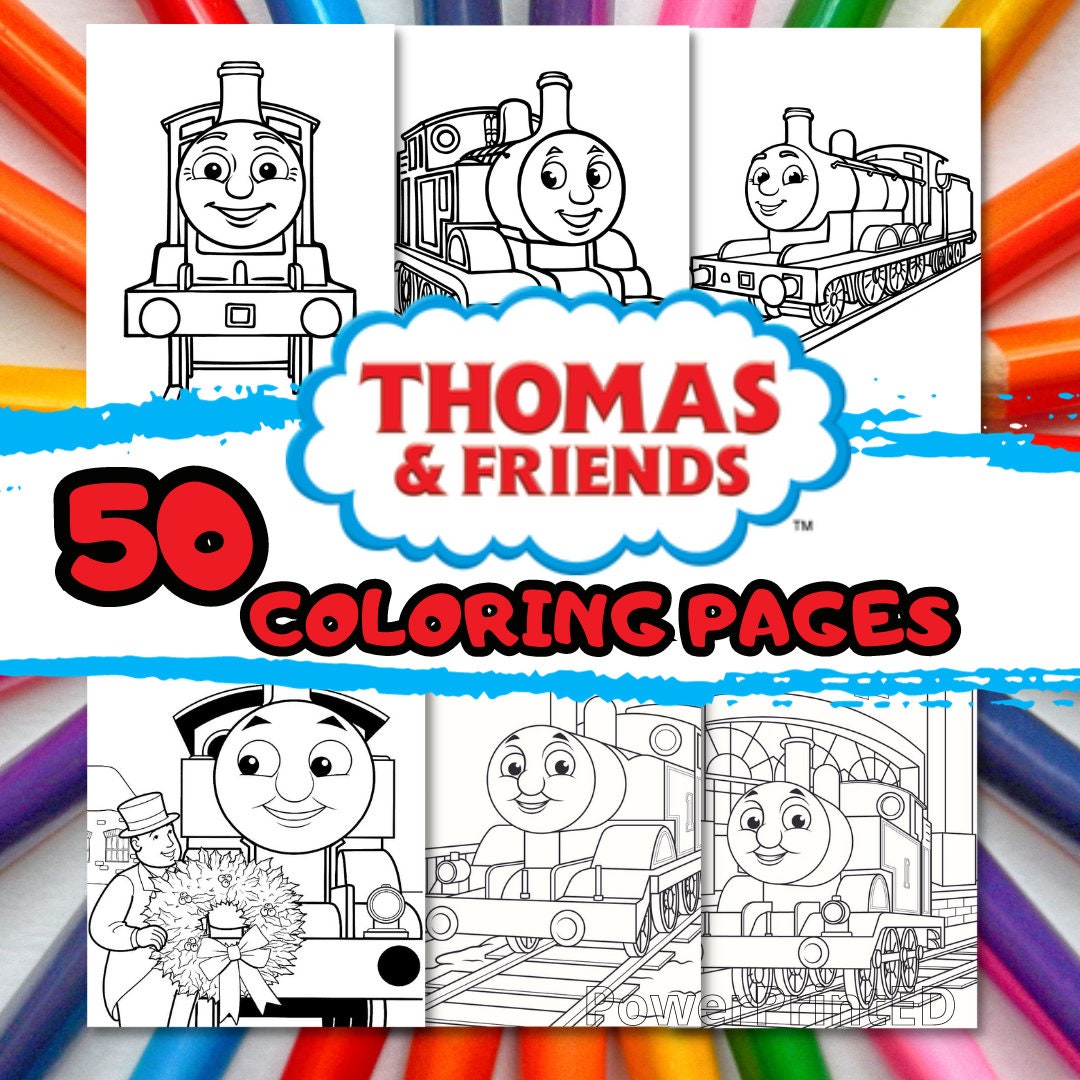 Thomas friends coloring pages coloring book for kid printable coloring pages coloring pages for kids cartoon coloring pages