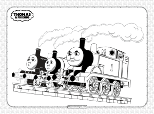 Thomas and friends coloring pages