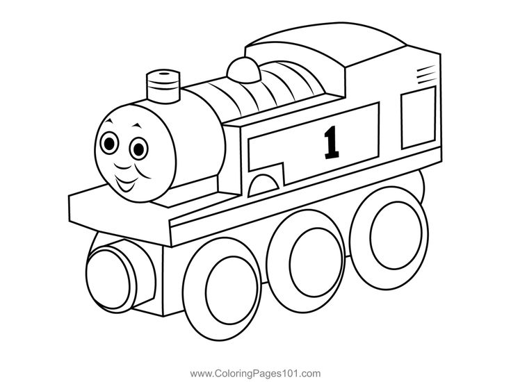 Thomas coloring page coloring pages easy coloring pages thomas and friends