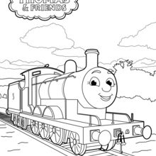 Thomas friends coloring pages