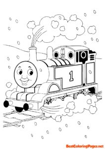 Thomas and friends coloring pages