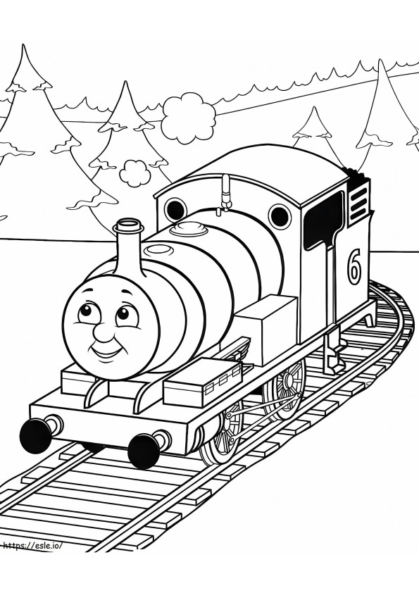 Thomas and friends coloring pages