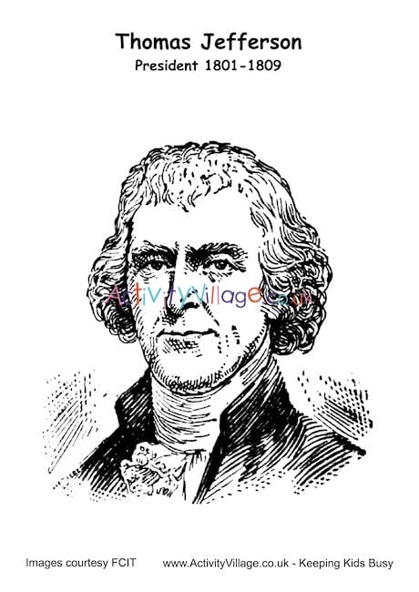 Thomas jefferson louring page