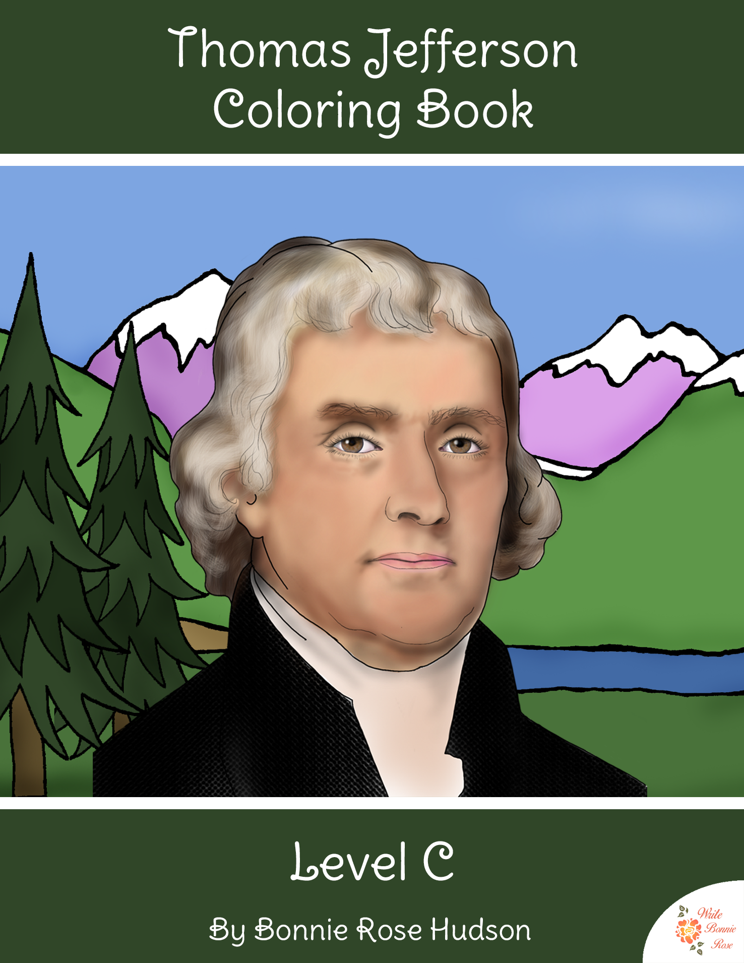 Thomas jefferson coloring book