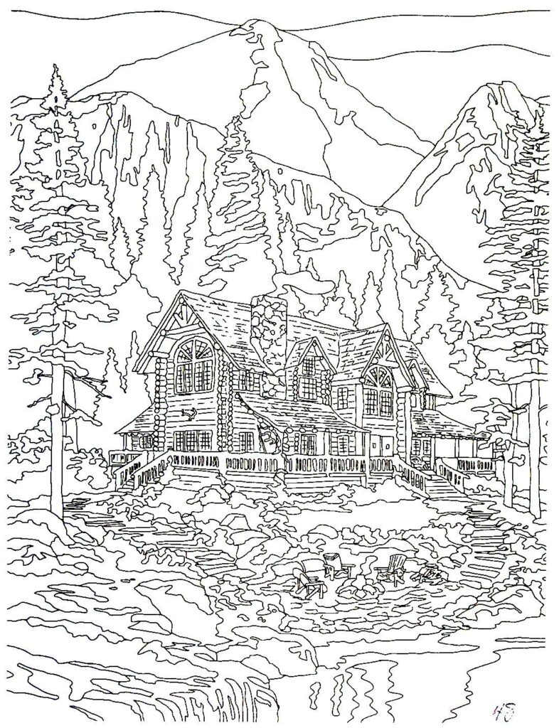 Free printable travel coloring book pages while were stuck at home