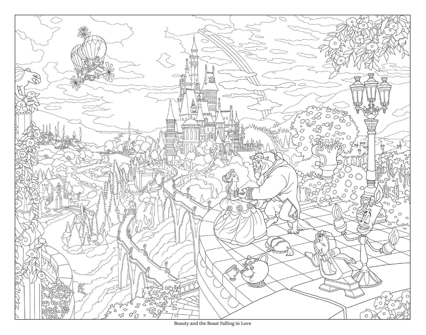 Disney dreams collection thomas kinkade studios disney princess coloring book thomas kinkâ disney coloring pages princess coloring pages disney princess colors