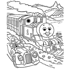 Top free printable thomas the train coloring pages online