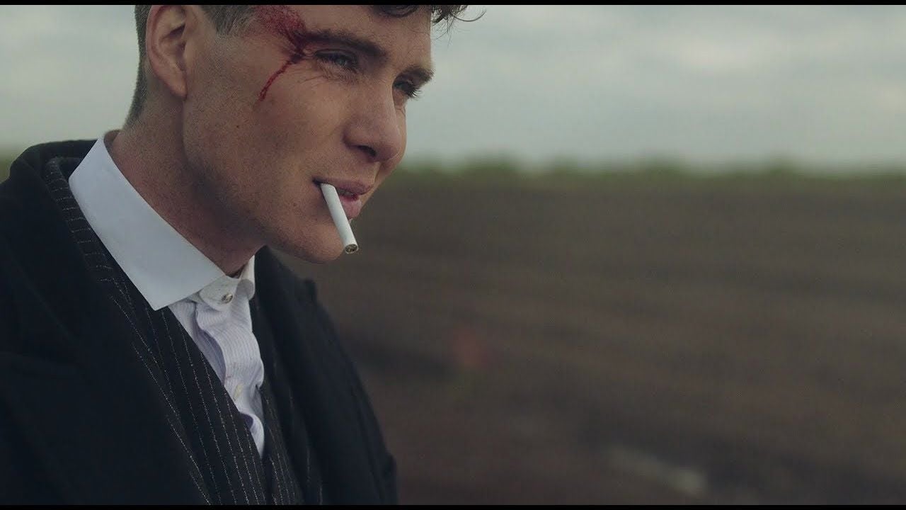 Thomas shelby smoking wallpapers