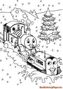 Thomas and friends coloring pages