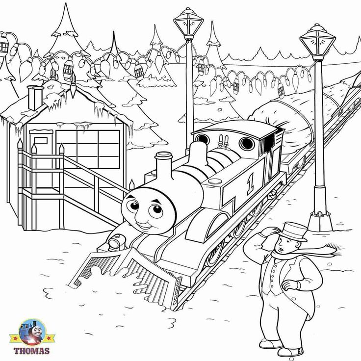 Thomas the train coloring pages printable for free train coloring pages christmas coloring pages printable coloring pages