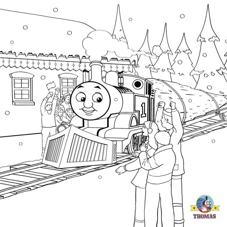 Free christmas coloring pages for kids printable thomas snow pictures train coloring pages christmas coloring pages coloring books