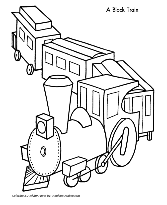 Christmas toys coloring pages