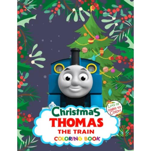 Christmas coloring book thomas the train coloring ance