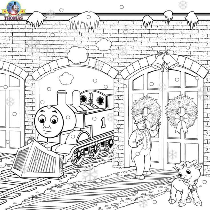 Thomas christmas coloring sheets for children printable pictures christmas coloring sheets monster coloring pages coloring pages