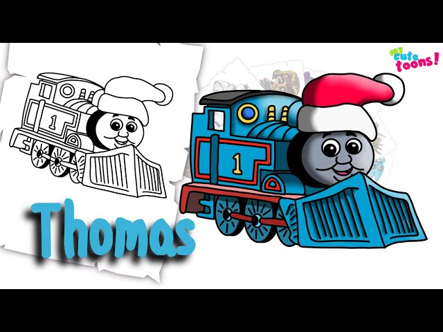 Thomas and friends how to draw thomas drawing tutorial