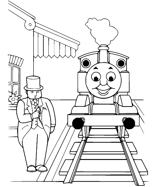 Thomas and friends coloring pages printable for free download