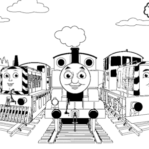 Thomas and friends coloring pages printable for free download