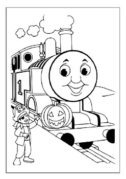 Printable thomas and friends coloring pages explore the lovable world of trains