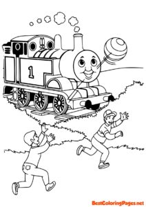 Thomas and friends coloring pages