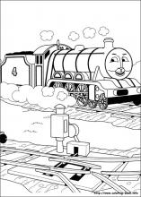 Thomas and friends coloring pages on coloring