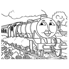 Top free printable thomas the train coloring pages online