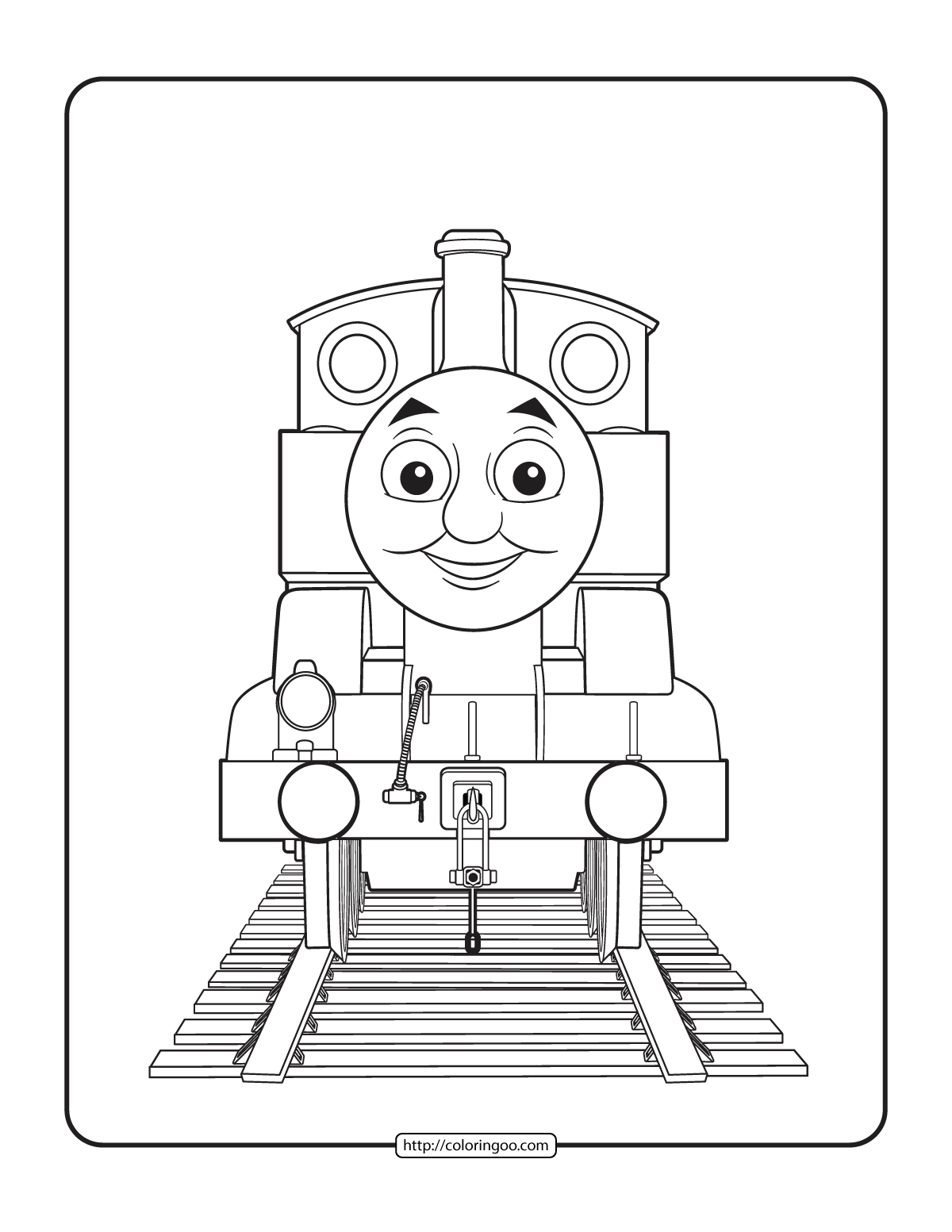 Thomas and friends coloring pages for kids